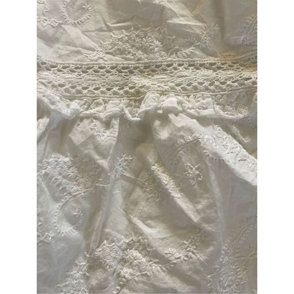 Torrid Maxi Dress White Cotton Voile Crochet Bride Wedding  Festival Boho NWT Ne - Picture 11 of 11